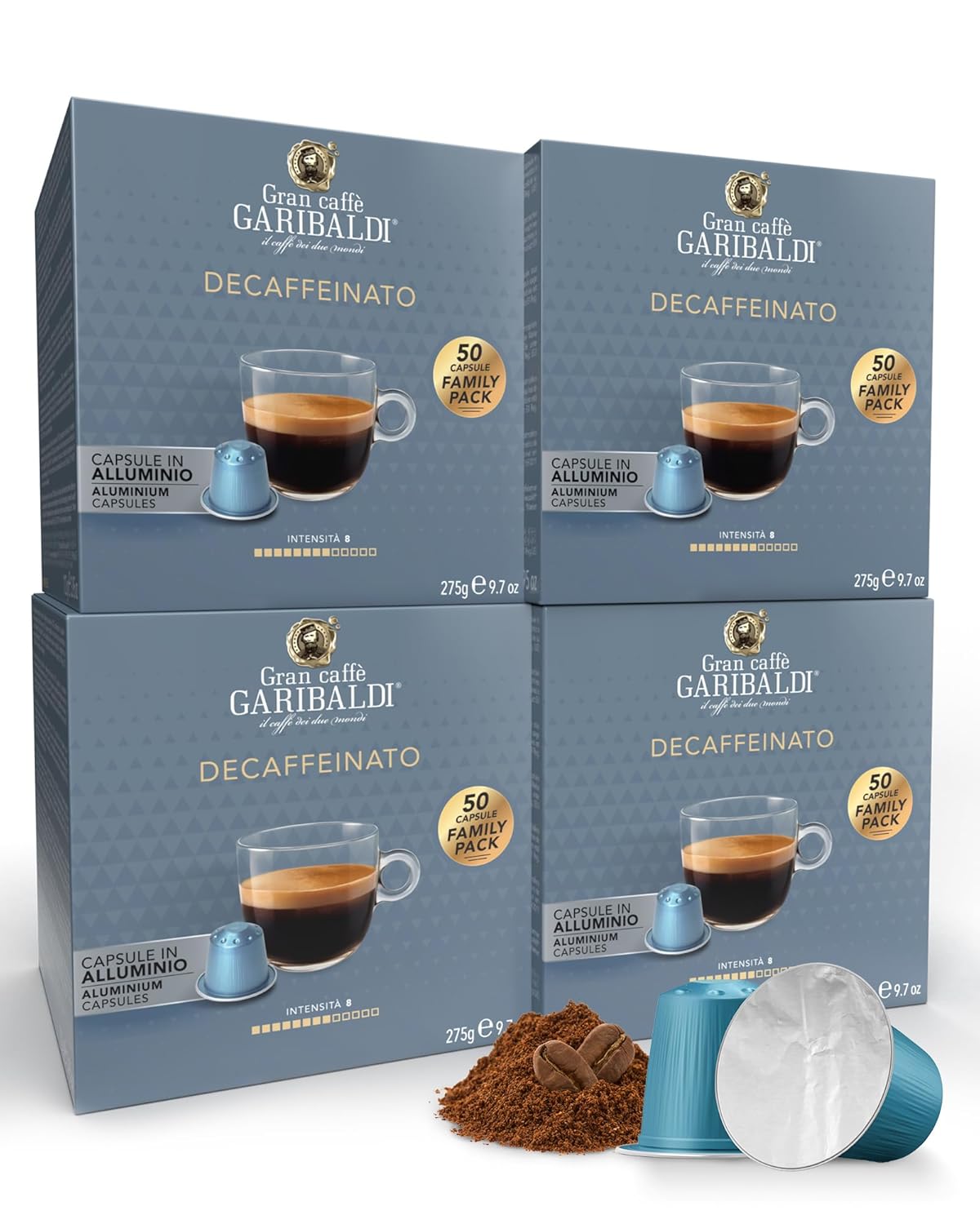 Decaffeinated Espresso Pods for Nespresso Machines - Rich Aroma