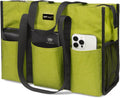 Utility Tote for Women with 13 Pockets and Water Resistant Design