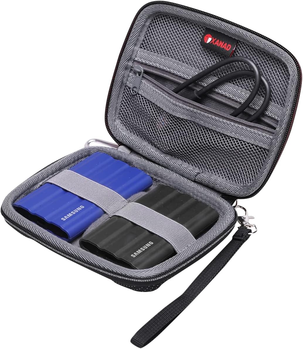 XANAD 2-in-1 Hard Case for Samsung Portable SSD