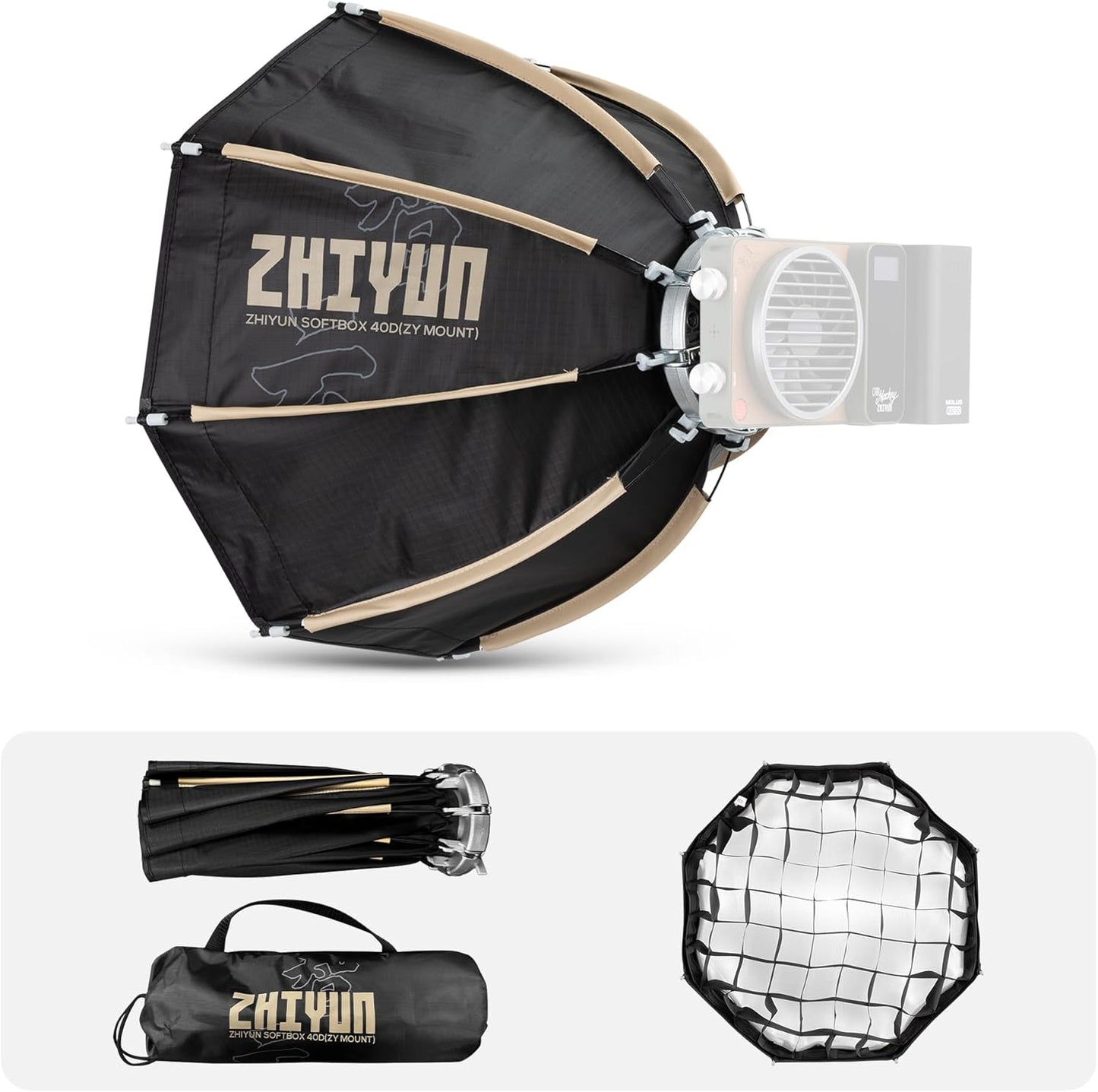ZHIYUN 14.17in 40D MINI Octagonal Softbox for Perfect Lighting
