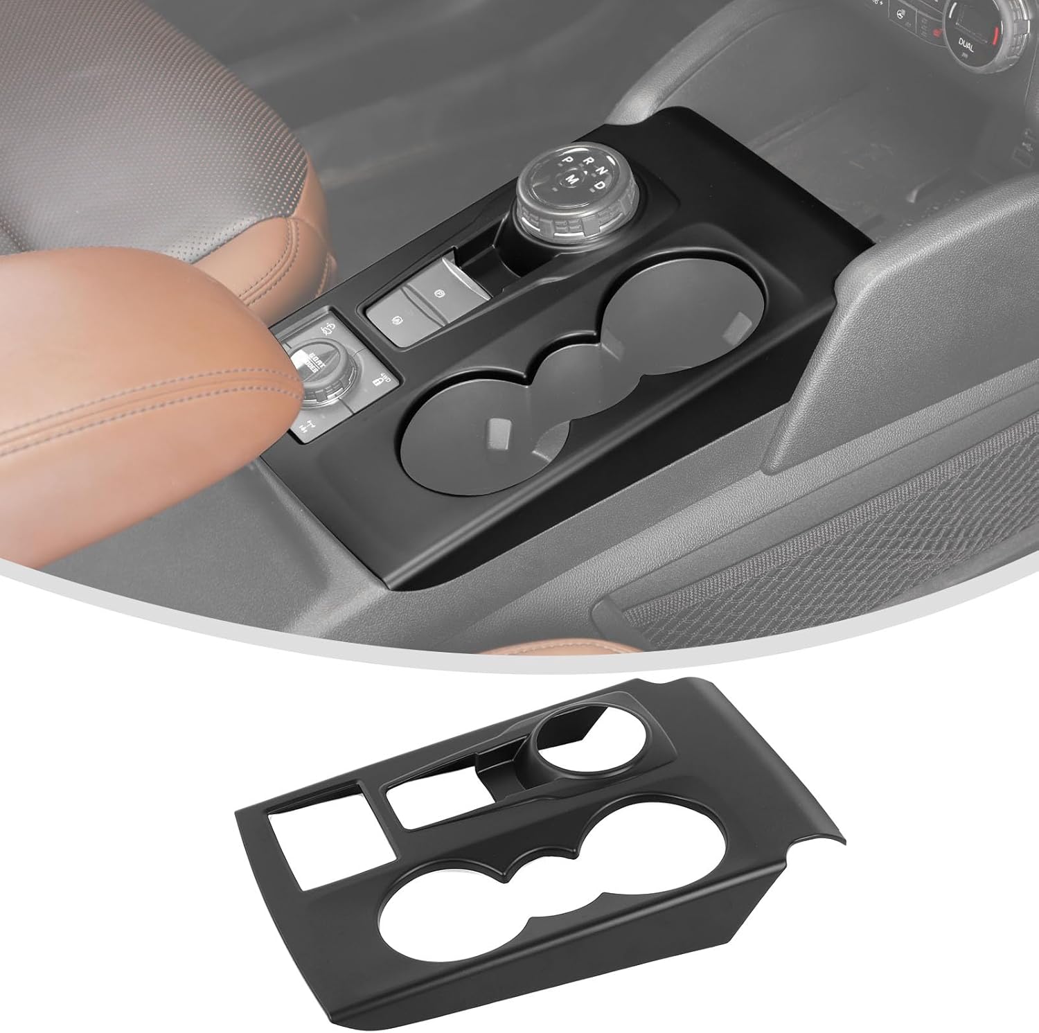 Linskip Gear Shift Panel Trim for Ford Bronco Sport 2021-2025