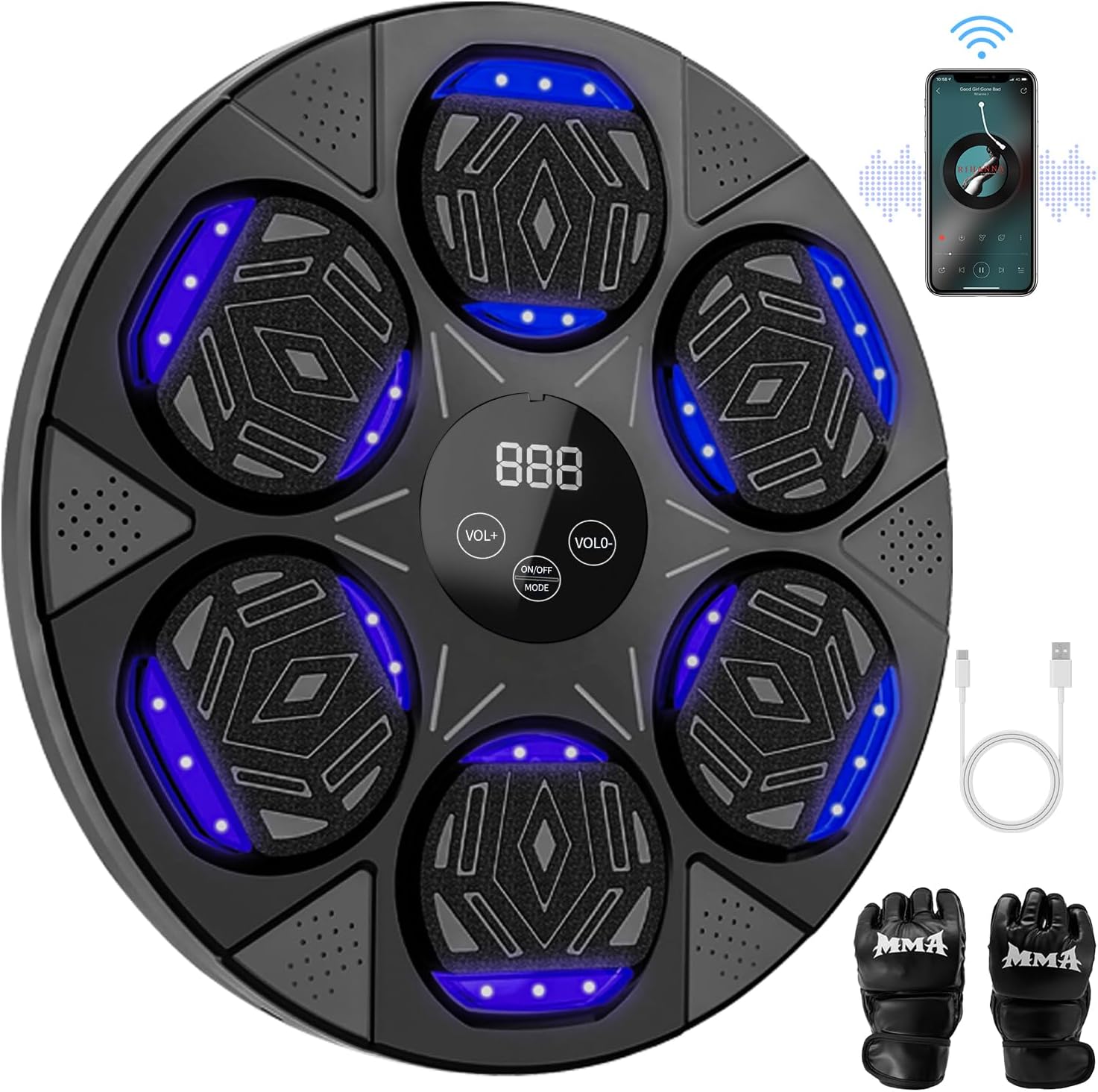 Smart Music Boxing Trainer for All Ages