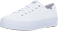 Keds Women's Triple Kick Canvas Sneaker - Cushiony Platform Style
