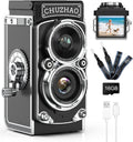 CHUZHAO Retro TLR Style Digital Camera - Pocket 1080P Mini Camera