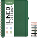 AHGXG Lined Spiral Notebook A4 8.5in x 11in - Durable Hardcover