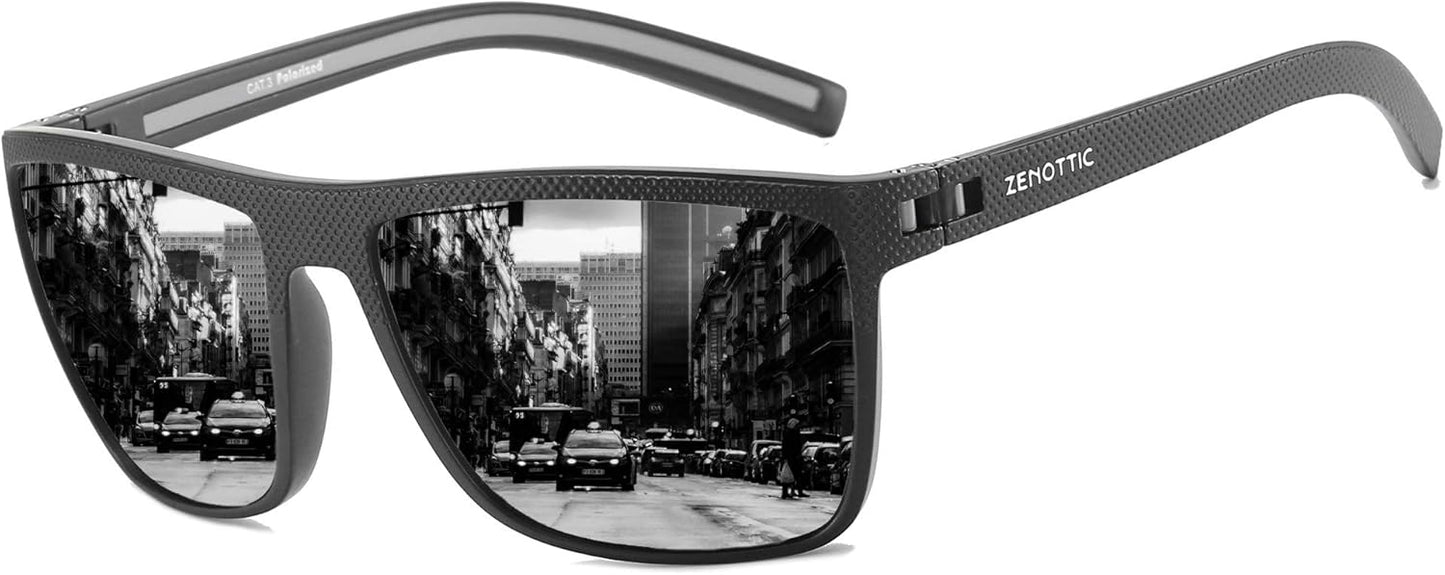 ZENOTTIC Polarized Sunglasses for Men with UV400 Protection