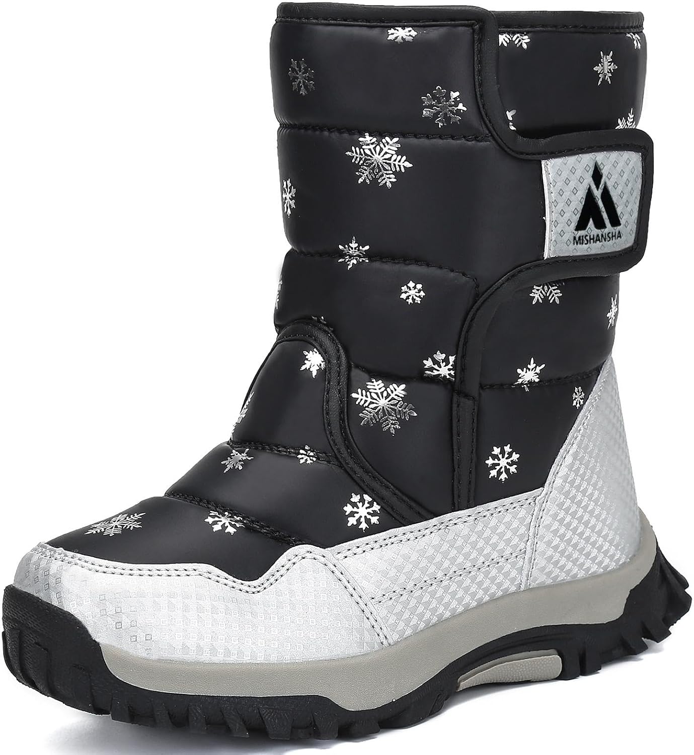 Mishansha Kids Winter Snow Boots: Warm, Waterproof, Anti-Slip