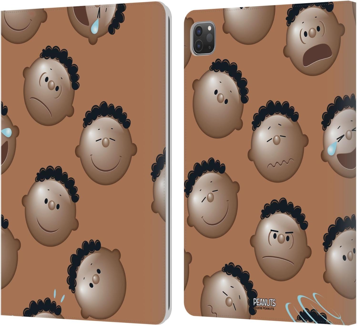 Peanuts Character Patterns Leather Wallet Case for iPad Pro 11