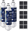 PUREPLUS Replacement LT700P Refrigerator Water and Air Filter Combo