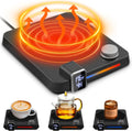 Yoobao 9-Temp Coffee Cup Warmer - Quick Heat, Timer, 40W Power