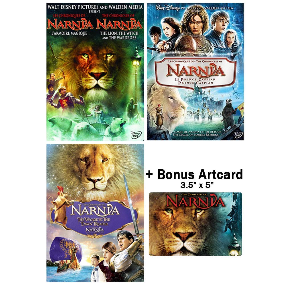 The Chronicles of Narnia Complete Movie Trilogy DVD Collection