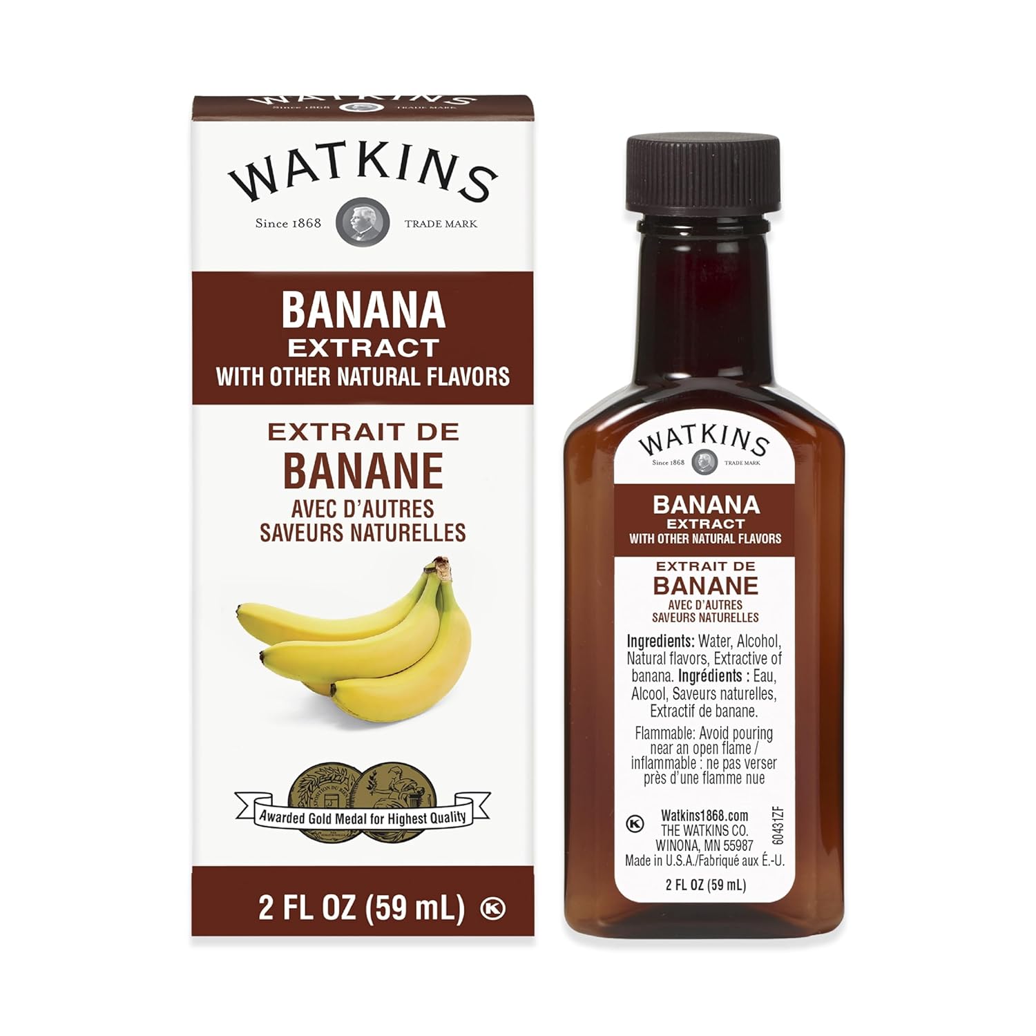 Watkins Banana Extract - Perfect for Baking and Flavoring Drinks