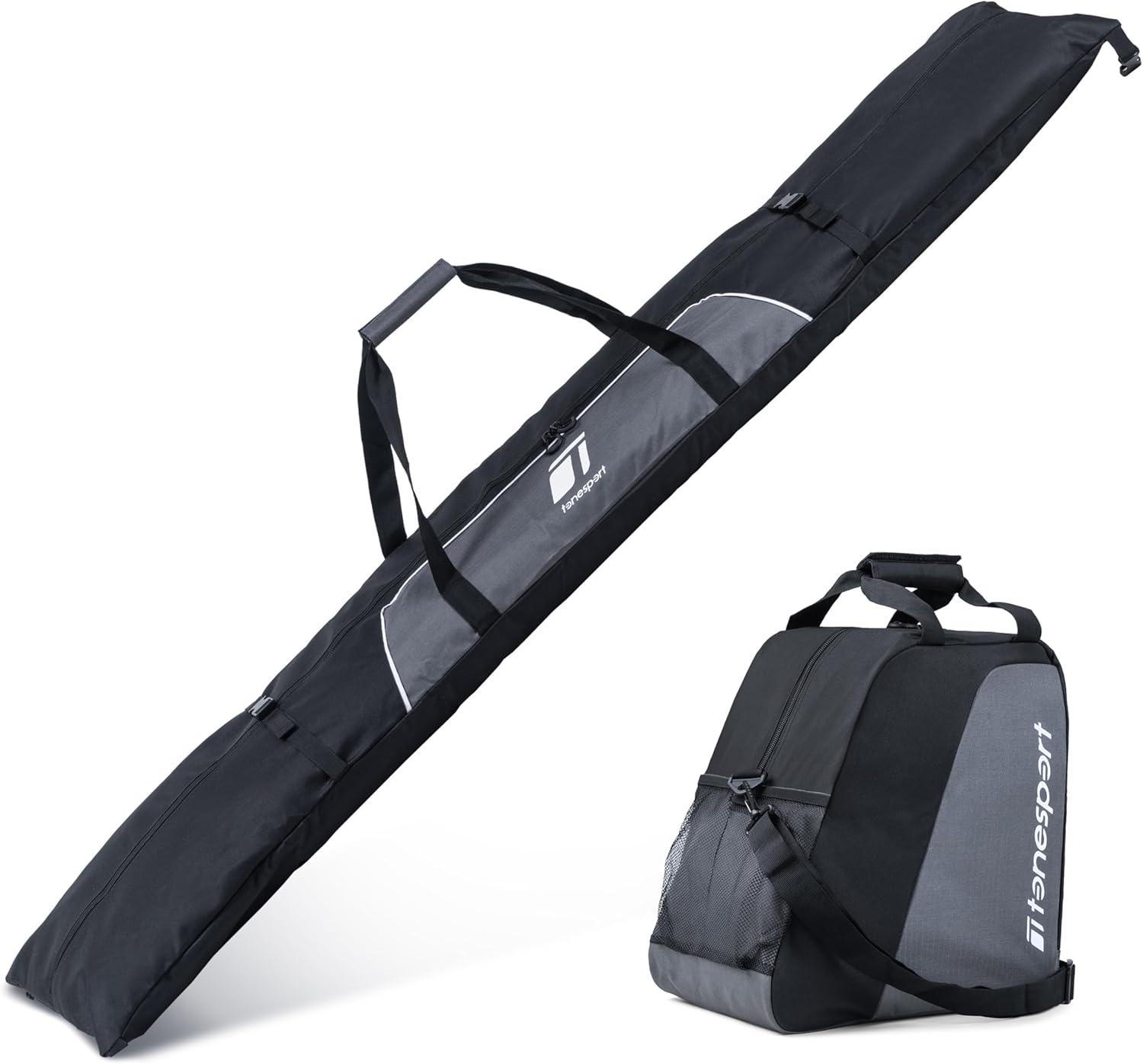 Tonesport Ski & Boot Bag Combo - Travel-Friendly Ski Bags for Skis Up to 180cm