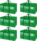 BALEINE Oversized Moving Bags 6-Pack - Heavy Duty Storage Totes