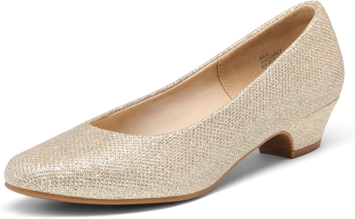 DREAM PAIRS Women's Mila Low Chunky Heel Pump Shoes Review