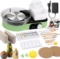 Pottery Wheel for Adults - Complete Beginner Kit with 6in Turntable