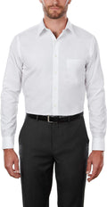 Van Heusen Men's Tall FIT Dress Shirts Poplin - Wrinkle Resistant easy