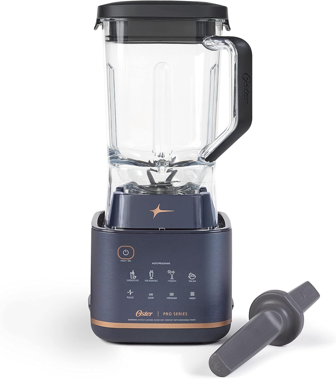 Oster Pro Blender XL Jar & Tamper - Dark Blue