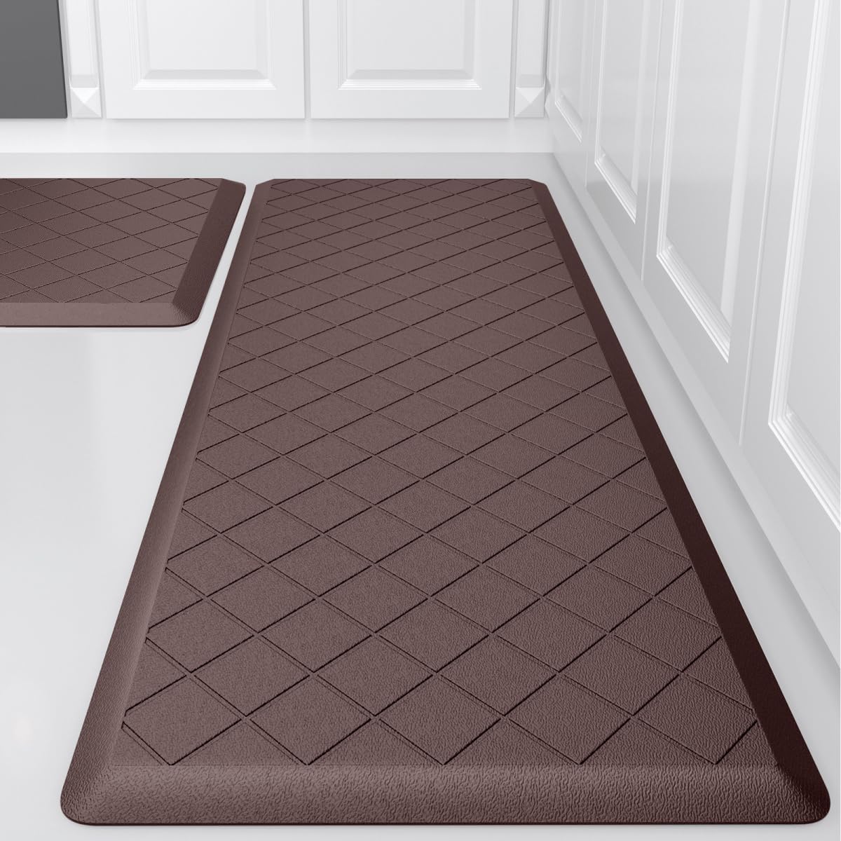 Cushioned Kitchen Mat Set for Anti Fatigue Comfort and Support