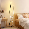 NUUR Spiral Floor Lamp 59 in LED Standing Lamp - Bright, Dimmable
