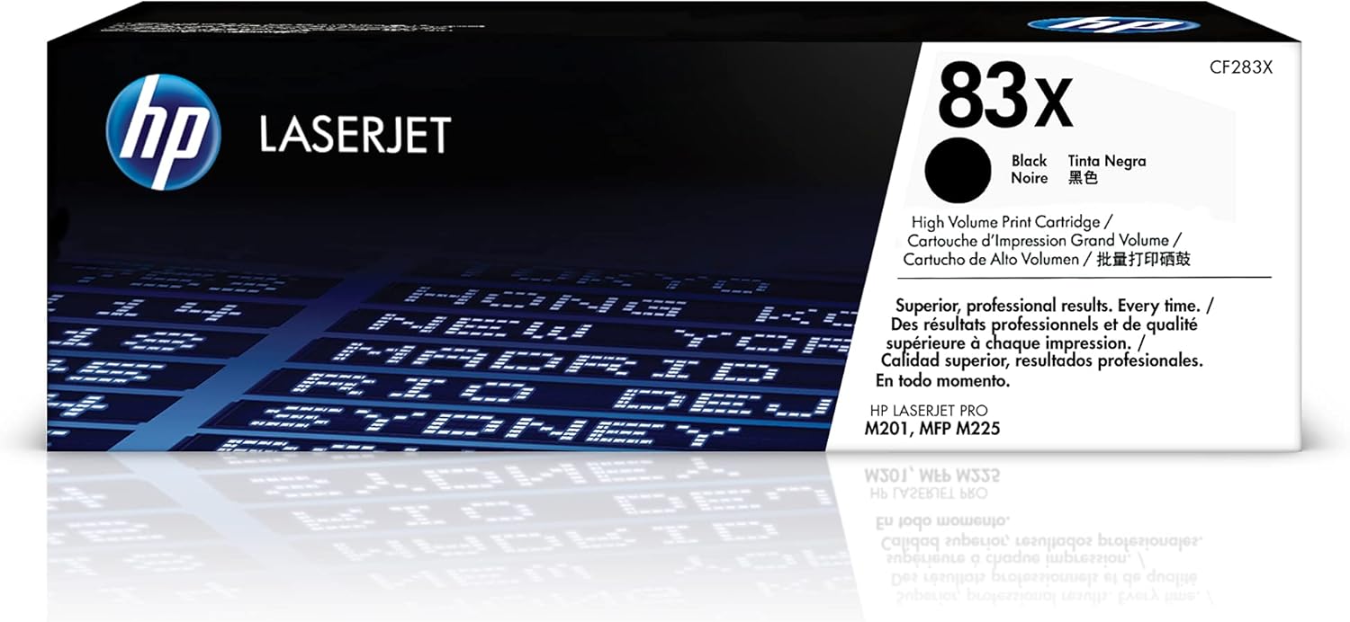 HP 83X Black High-yield Toner Cartridge for LaserJet Pro M201