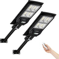 Solar Street Light 240 LED 180000Lumens 2 Pack - Motion Sensor