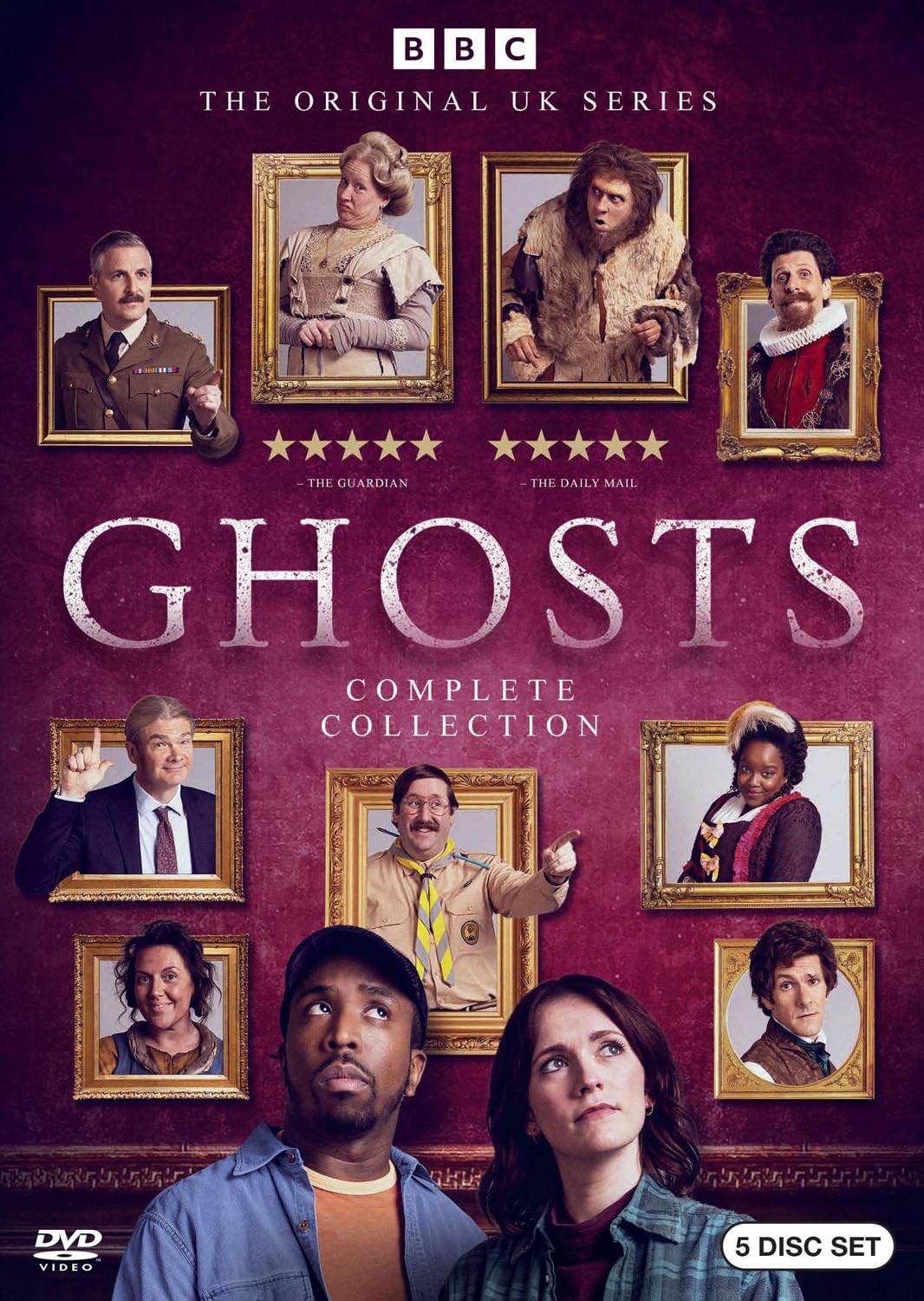 Ghosts: The Complete Series 5pc Box Set for Enthusiasts