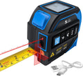 4-in-1 Laser Tape Measure with Laser Level Crosshairs - Precision