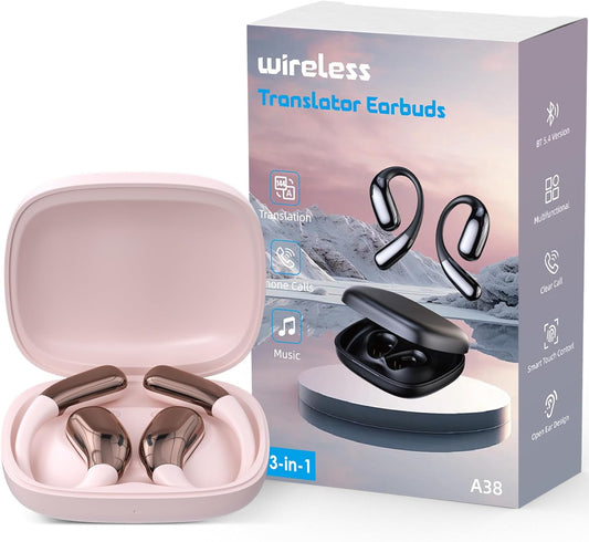 Real-Time 144 Language Translator Earbuds - Travel Smart!