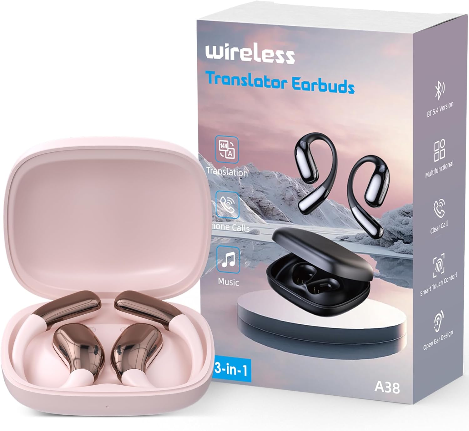 AI Language Translator Earbuds for Real-Time Communication
