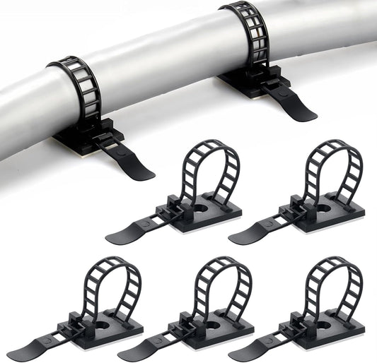 Fippy Self-Adhesive Cable Clips - Tidy Wire Management