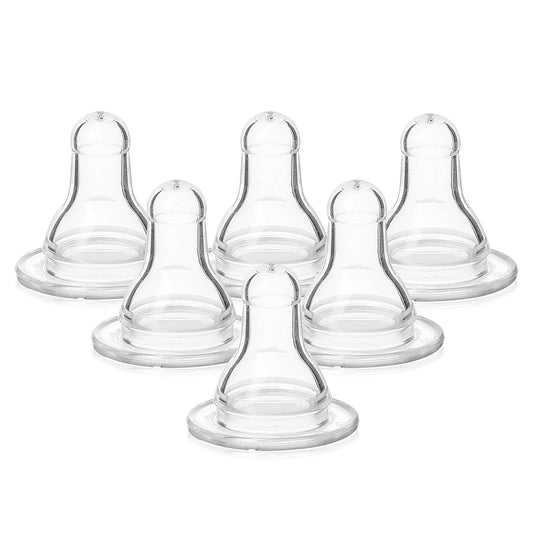 Evenflo Feeding BPA-Free Medium Flow Nipples - Set of 6