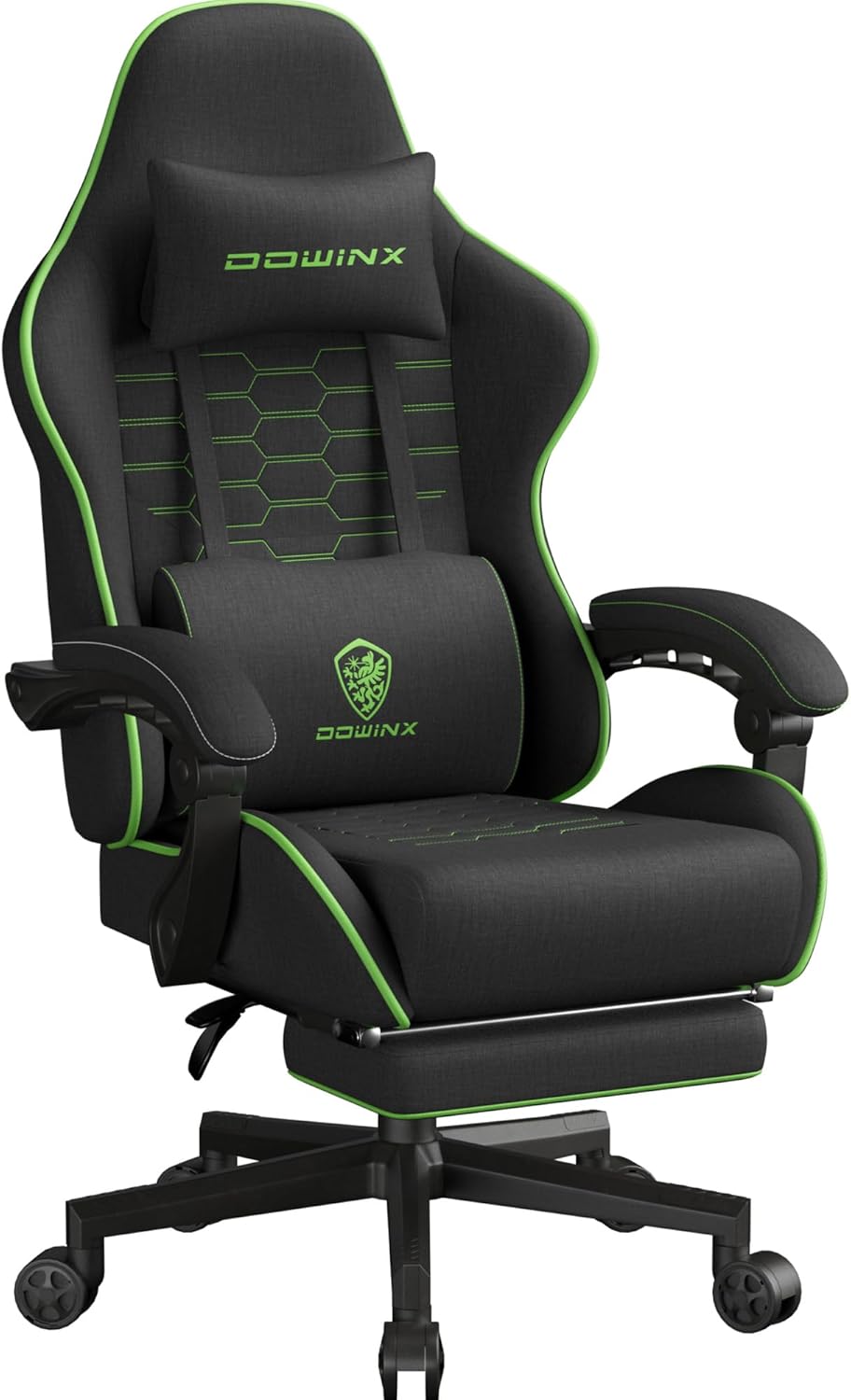 Dowinx Gaming Chair Big and Tall with Pocket Spring Cushion