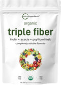 Micro Ingredients Organic Triple Fiber Powder - Digestive Support