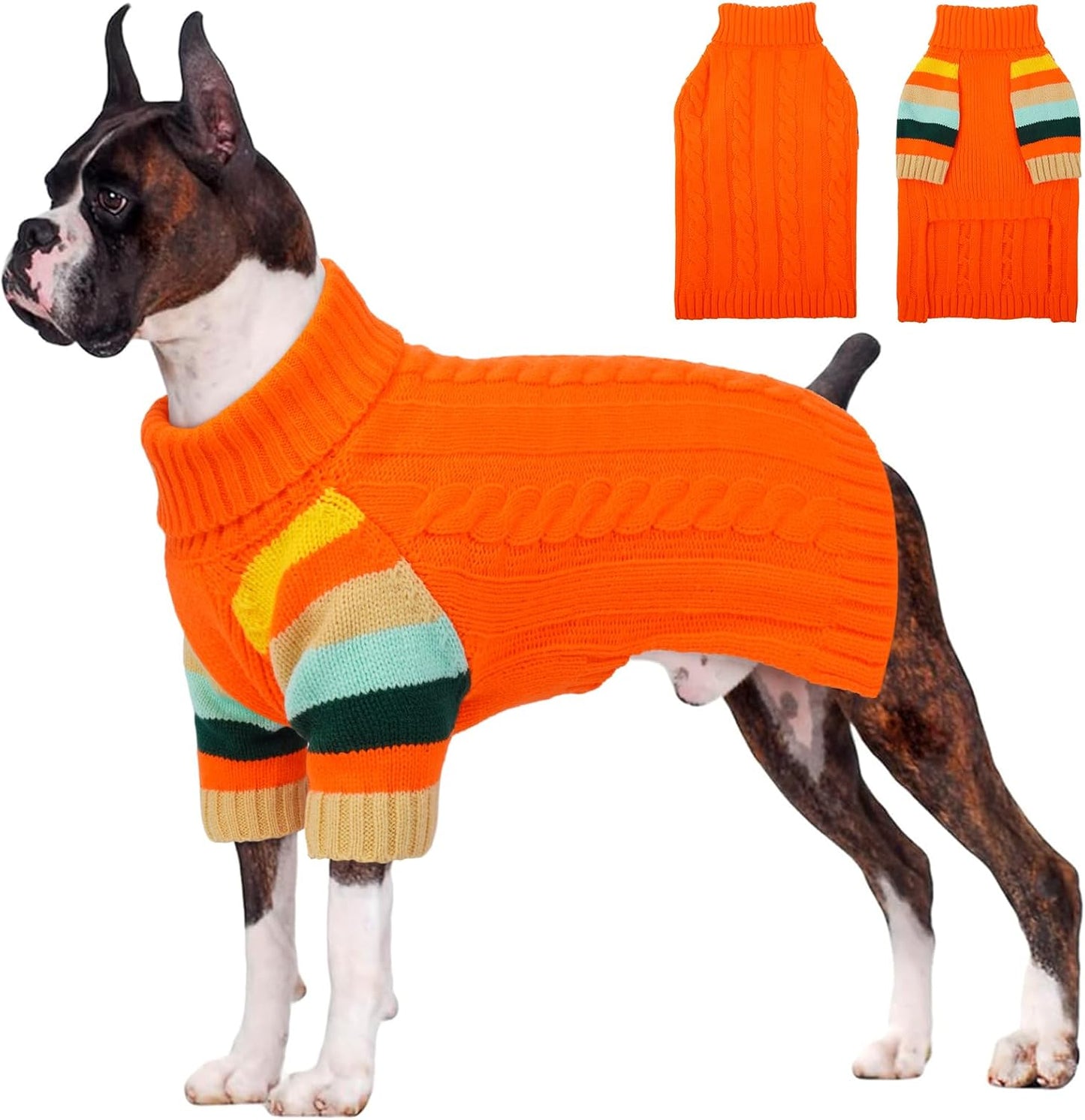 Dog Sweater Warm and Comfy Thick Sweaters for Large Dogs