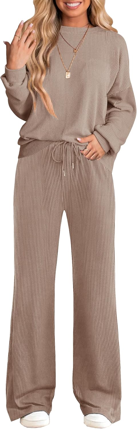 ETCYY NEW Womens 2 Piece Outfits Lounge Sets for Comfort