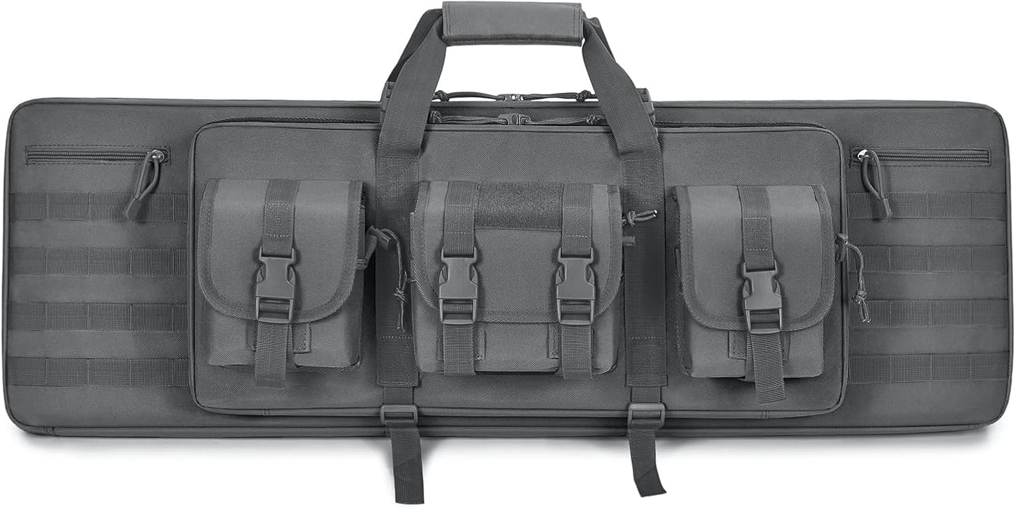 Soft Rifle Case Tactical Long Double Backpack Gun Bag for Hunting