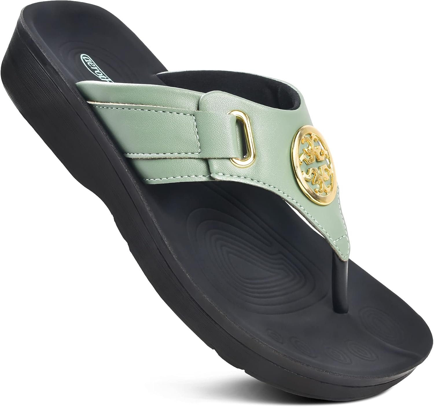 AEROTHOTIC Arch Support Flip Flops for Women - Stylish Comfort