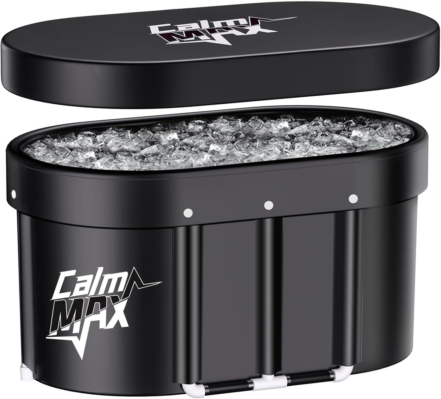 CalmMax Oval Ice Bath Tub for Athletes - XL Cold Plunge Therapy