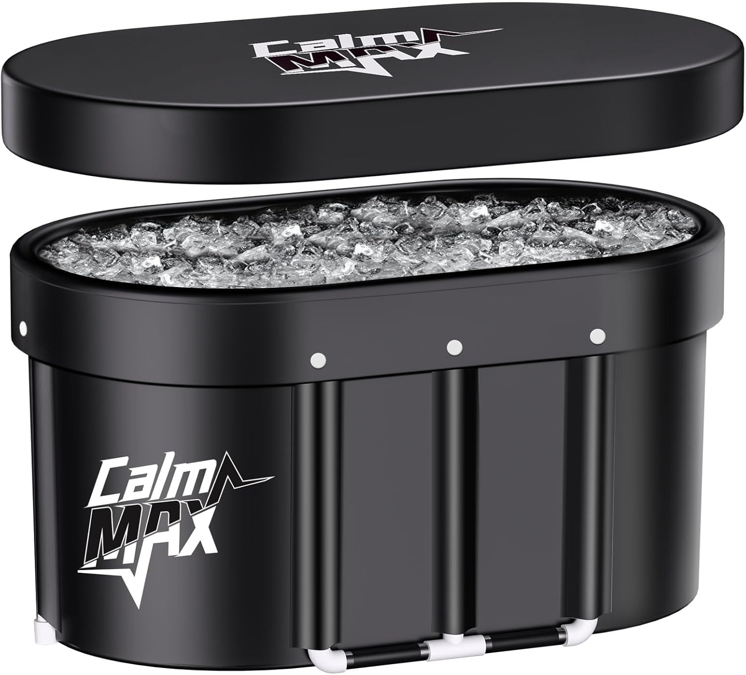 CalmMax Oval Ice Bath Tub for Athletes - XL Cold Plunge Therapy