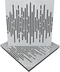 Sound Absorption-Diffuse Acoustic Panel Wave (2 Pack) - Mid-Freq