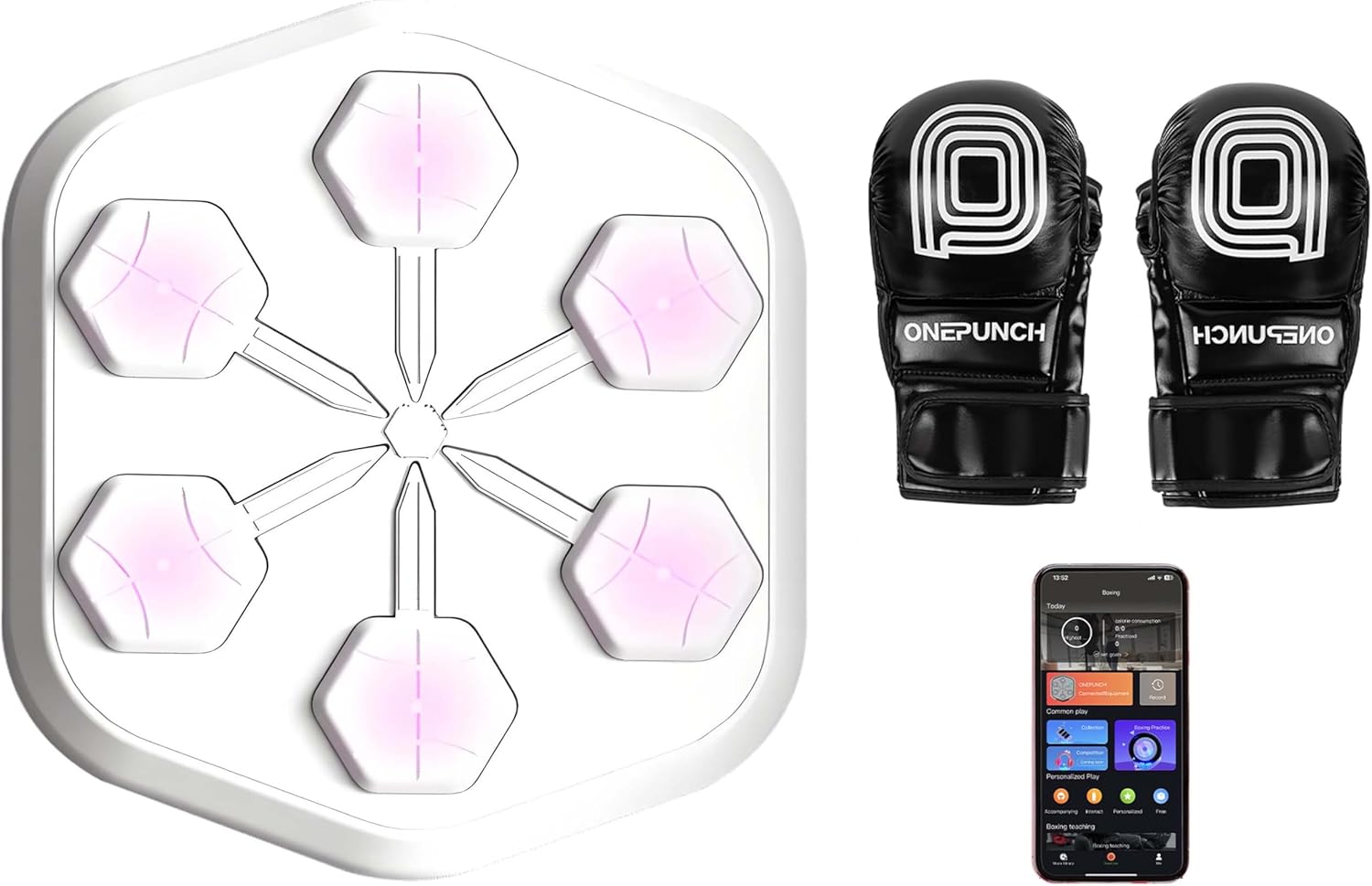 ONEPUNCH PRO3.0: LED Music Boxing Fun!