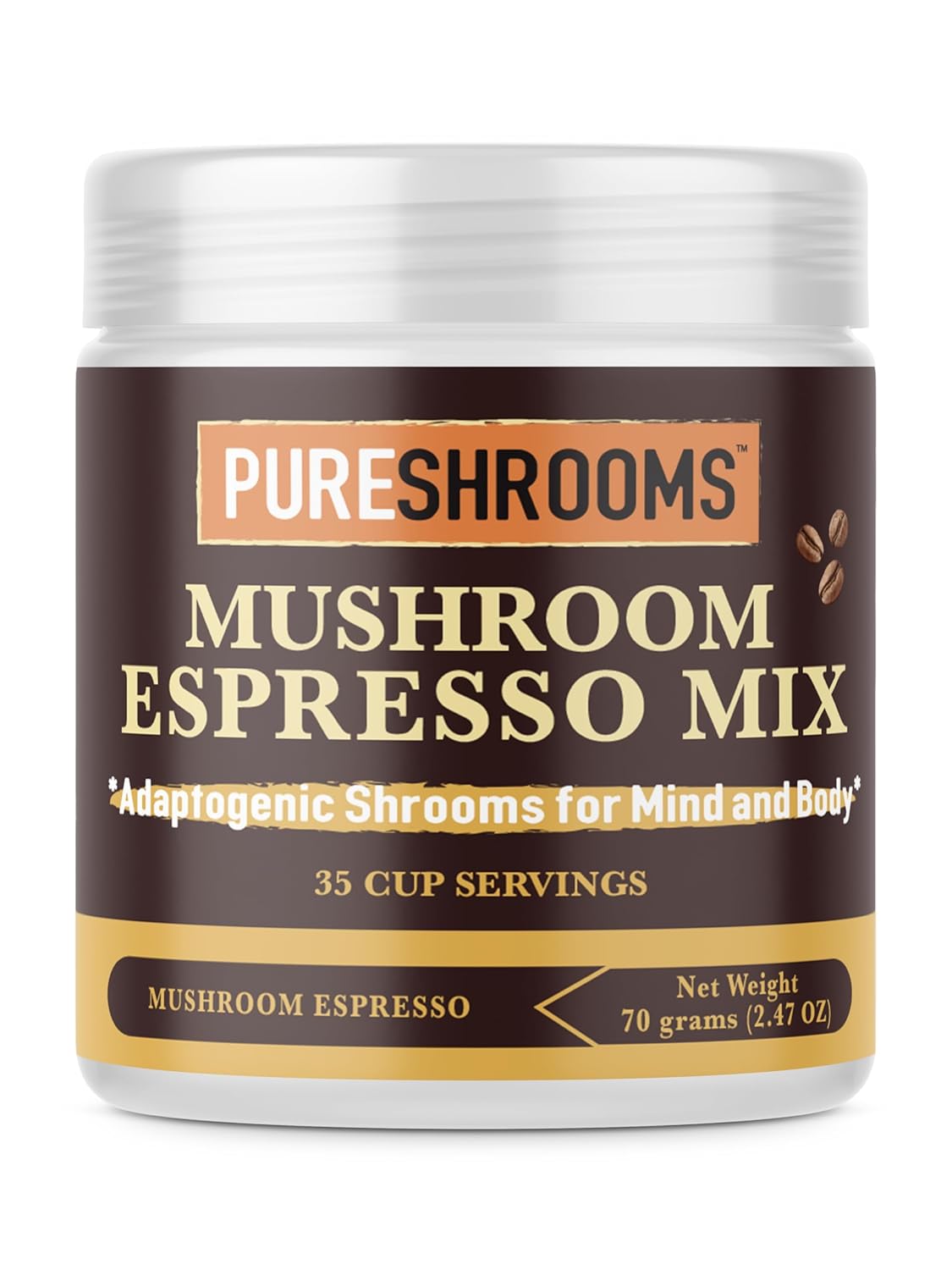 Organic Mushroom Espresso Boost - Mental Clarity