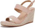 VETASTE Womens Espadrille Wedge Sandals - Comfortable Summer Wedges