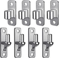 304 Stainless Steel Gate Hinges Heavy Duty 600LB Capacity - 4 Pack