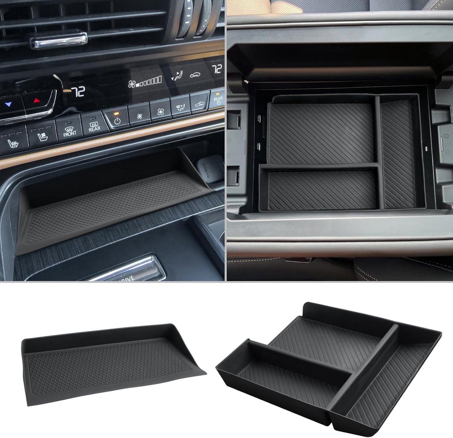 Center Console Organizer for 2024 2025 Mazda CX-90 CX-70 Models