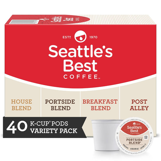 Seattle's Best Coffee Pods Variety Pack - Rich & Full-bodied Flavors!