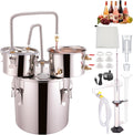 Shine Still 8 GAL 3 Pots Distillery Kit - Complete Copper Coil Kit