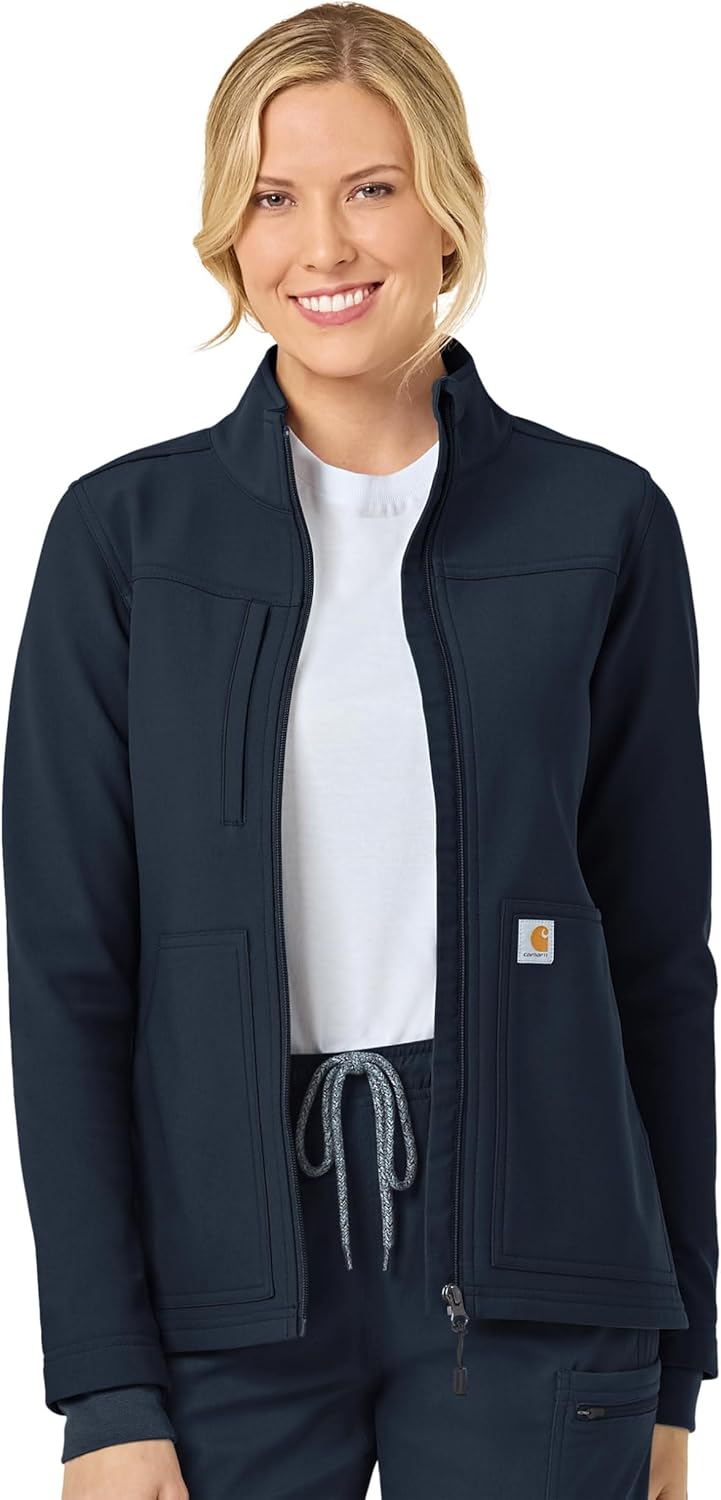 Carhartt Scrubs C81023 Women's Rugged Flex Fleece Jacket Review