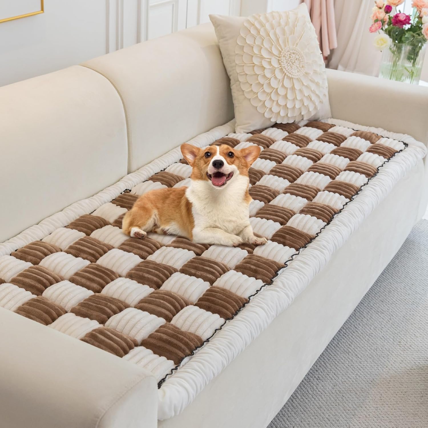 Dog Couch Cover Protector Washable Non Slip Sofa Cover for Pets